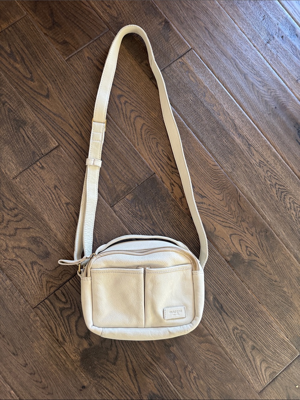 margot Cream Crossbody Bag